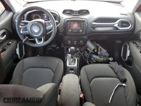 2020 Jeep Renegade Sport with VIN ZACNJAAB3LPL71917, listed as a Copart auction lot 55525795 with 83,118 mi miles and Salvage title. Bid and sale history available at DreamBid. Image 8.