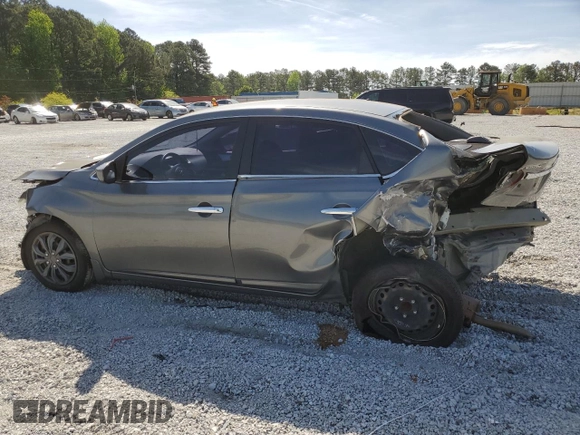 2017 Nissan Sentra SV with VIN 3N1AB7AP4HY209992, listed as a Copart auction lot 53931055 with 78,752 mi miles and Salvage Title. Bid and sale history available at DreamBid. Image 2.