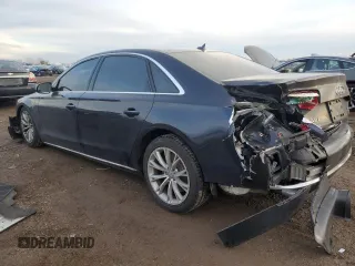 2012 Audi A8 with VIN WAURVAFD0CN025493, listed as a Copart auction lot 86454994 with 142,779 mi miles and Salvage Title. Bid and sale history available at DreamBid. Image 2.