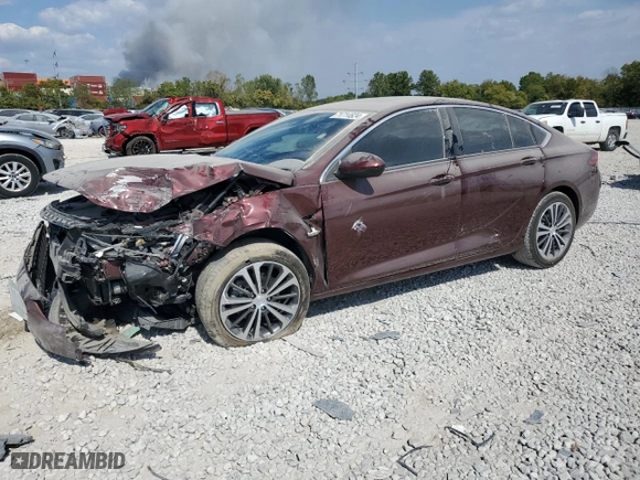 2018 Buick Regal Sportback Preferred II with VIN W04GM6SXXJ1130258, listed as a Copart auction lot 71714624 with 45,623 mi miles and Salvage Title. Bid and sale history available at carsss.com. Image 1.