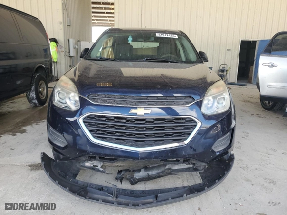 2016 Chevrolet Equinox LS with VIN 2GNALBEK1G1156748, listed as a Copart auction lot 43917485 with 115,292 mi miles and Clean Title. Bid and sale history available at carsss.com. Image 5.
