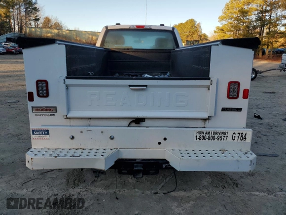 2021 Ford F-350 XL with VIN 1FTRF3A62MEC39018, listed as a Copart auction lot 80884973 with 45,966 mi miles and Non repairable. Bid and sale history available at DreamBid. Image 6.