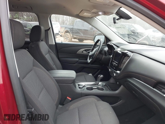 2020 Chevrolet Traverse LT Cloth with VIN 1GNERGKW2LJ197166, listed as a IAAI auction lot 41789888 with 91,627 mi miles. Bid and sale history available at carsss.com. Image 5.