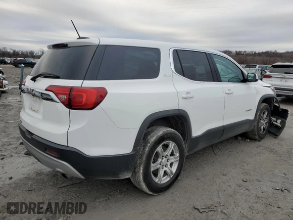 2019 GMC Acadia SLE with VIN 1GKKNKLA0KZ292536, listed as a Copart auction lot 44143315 with 85,078 mi miles and Salvage Title. Bid and sale history available at carsss.com. Image 3.