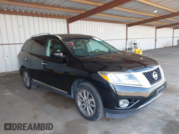 2016 Nissan Pathfinder Platinum with VIN 5N1AR2MM4GC632670, listed as a IAAI auction lot 42433320 with 92,686 mi miles and . Bid and sale history available at DreamBid. Image 1.