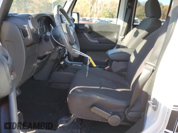 2018 Jeep Wrangler JK Unlimited Sport S with VIN 1C4BJWDG2JL879078, listed as a Copart auction lot 84290864 with 24,457 mi miles and Salvage Title. Bid and sale history available at carsss.com. Image 7.