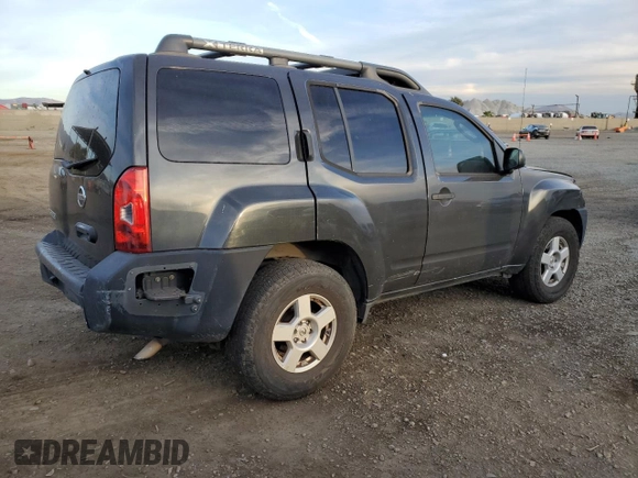 2007 Nissan Xterra X z VIN 5N1AN08U97C530176, wystawiony jako Copart lot #42136865 z przebiegiem 163 850 mil mil oraz Szkoda całkowita • Salvage title. Historia ofert i sprzedaży dostępna na DreamBid. Obrazek 3.