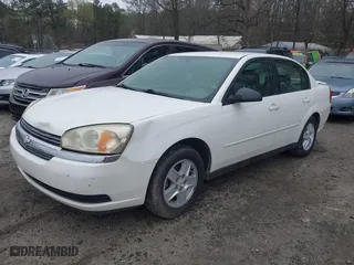2005 Chevrolet Malibu LS with VIN 1G1ZT52875F296680, listed as a IAAI auction lot 41876757 with 303,880 mi miles. Bid and sale history available at carsss.com. Image 2.