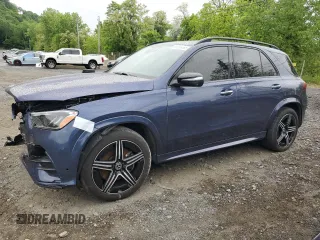 2024 Mercedes-Benz GLE 350 z VIN 4JGFB4FB4RB096975, wystawiony jako Copart lot #58155465 z przebiegiem 28 359 mil mil oraz Szkoda całkowita • Salvage title. Historia ofert i sprzedaży dostępna na DreamBid. Obrazek 1.