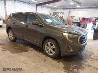 2020 GMC Terrain SLE with VIN 3GKALMEV8LL191248, listed as a IAAI auction lot 41269633 with 91,607 mi miles. Bid and sale history available at carsss.com. Image 1.