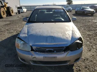 2007 Kia Spectra EX with VIN KNAFE121675381869, listed as a Copart auction lot 75306354 with 171,044 mi miles and Salvage Title. Bid and sale history available at carsss.com. Image 5.