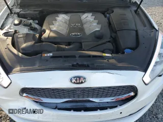 2015 Kia K900 Luxury with VIN KNALW4D4XF6018461, listed as a Copart auction lot 86055044 with 147,141 mi miles and Salvage Title. Bid and sale history available at carsss.com. Image 12.