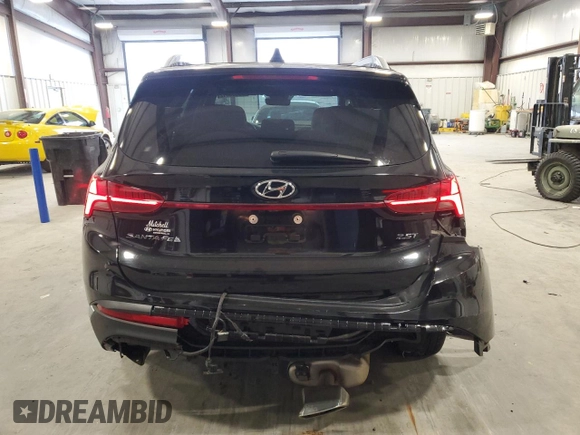 2021 Hyundai Santa Fe Limited with VIN 5NMS44AL2MH334663, listed as a Copart auction lot 68536612 with 14,770 mi miles. Bid and sale history available at carsss.com. Image 6.