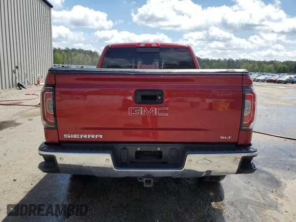 2018 GMC Sierra 1500 SLT z VIN 3GTU2NEC1JG163426, wystawiony jako Copart lot #52675585 z przebiegiem Nie podano mil oraz Szkoda całkowita • Salvage title. Historia ofert i sprzedaży dostępna na DreamBid. Obrazek 6.
