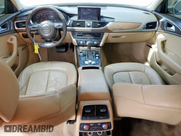 2015 Audi A6 Premium Plus z VIN WAUFGAFC4FN032312, wystawiony jako Copart lot #57096875 z przebiegiem 135 729 mil mil oraz Czysty tytuł • Clean title. Historia ofert i sprzedaży dostępna na DreamBid. Obrazek 8.