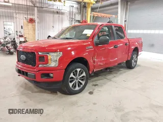 2019 Ford F-150 XL with VIN 1FTEW1EP8KFC25296, listed as a IAAI auction lot 41641341 with 68,091 mi miles. Bid and sale history available at carsss.com. Image 18.