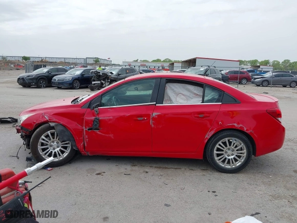 2014 Chevrolet Cruze ECO with VIN 1G1PH5SB2E7353415, listed as a IAAI auction lot 41944732 with 1 mi miles. Bid and sale history available at carsss.com. Image 15.