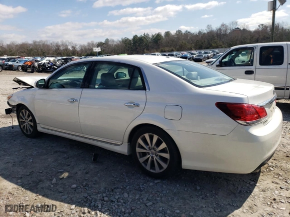 2011 Toyota Avalon with VIN 4T1BK3DB7BU390862, listed as a Copart auction lot 46219105 with 86,268 mi miles and Salvage Title. Bid and sale history available at carsss.com. Image 2.