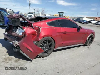 2018 Ford Mustang GT with VIN 1FA6P8CF8J5172159, listed as a Copart auction lot 47234365 with 76,685 mi miles and Salvage Title. Bid and sale history available at carsss.com. Image 3.