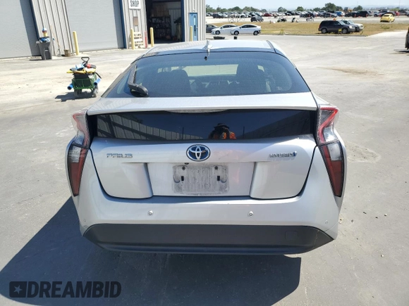 2018 Toyota Prius Two with VIN JTDKBRFU1J3582403, listed as a Copart auction lot 55799315 with 138,905 mi miles and Salvage Title. Bid and sale history available at DreamBid. Image 6.