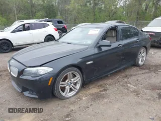 2013 BMW 5 Series 550i with VIN WBAFR9C55DDX80830, listed as a IAAI auction lot 41918926 with 141,544 mi miles and . Bid and sale history available at carsss.com. Image 17.