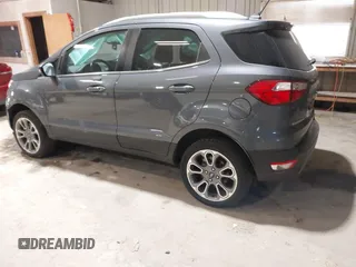 2021 Ford EcoSport Titanium z VIN MAJ6S3KL6MC398208, wystawiony jako IAAI lot #41770252 z przebiegiem 78 569 mil mil oraz . Historia ofert i sprzedaży dostępna na DreamBid. Obrazek 3.