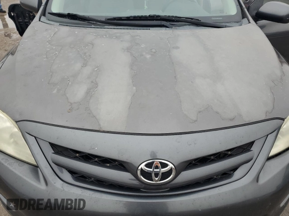 2011 Toyota Corolla L with VIN 2T1BU4EE7BC606624, listed as a Copart auction lot 47496065 with 159,382 mi miles and Clean Title. Bid and sale history available at carsss.com. Image 11.