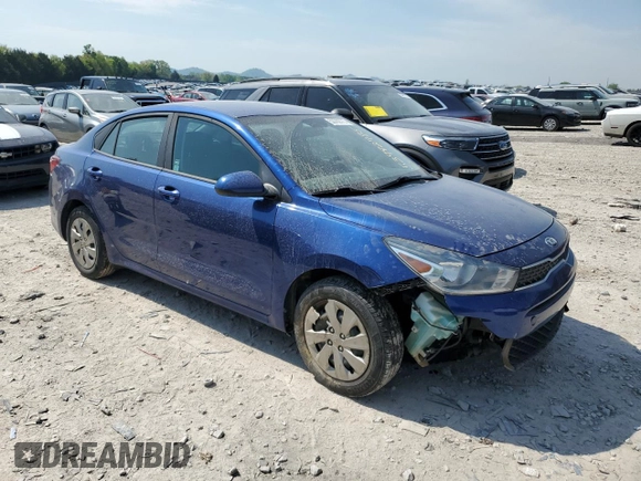 2018 Kia Rio S with VIN 3KPA24AB2JE053491, listed as a Copart auction lot 53782775 with 106,860 mi miles and Clean Title. Bid and sale history available at carsss.com. Image 4.