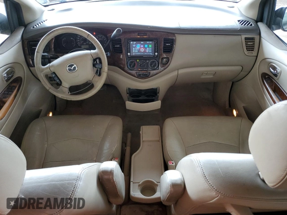 2002 Mazda MPV LX with VIN JM3LW28J520308795, listed as a Copart auction lot 50701835 with 181,086 mi miles and Salvage title. Bid and sale history available at DreamBid. Image 8.