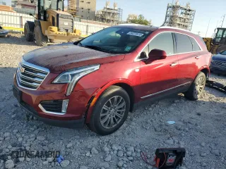 2017 Cadillac XT5 Luxury AWD with VIN 1GYKNDRS8HZ221062, listed as a Copart auction lot 54223415 with 103,791 mi miles and Salvage Title. Bid and sale history available at DreamBid. Image 1.