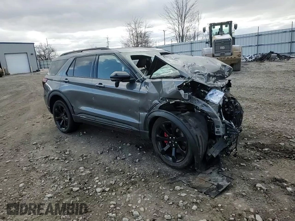 2021 Ford Explorer ST with VIN 1FM5K8GCXMGC25324, listed as a Copart auction lot 51885175 with 0 mi miles and Non Repairable. Bid and sale history available at carsss.com. Image 11.