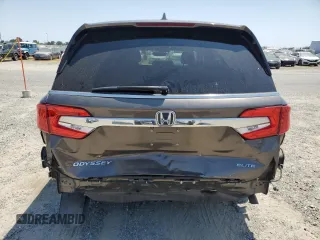 2019 Honda Odyssey Elite с VIN 5FNRL6H9XKB060537, выставлен на аукционе Copart как лот 60093305 с пробегом 58 446 миль миль и Списание • Salvage title. История ставок и продаж доступна на DreamBid. Изображение 6.