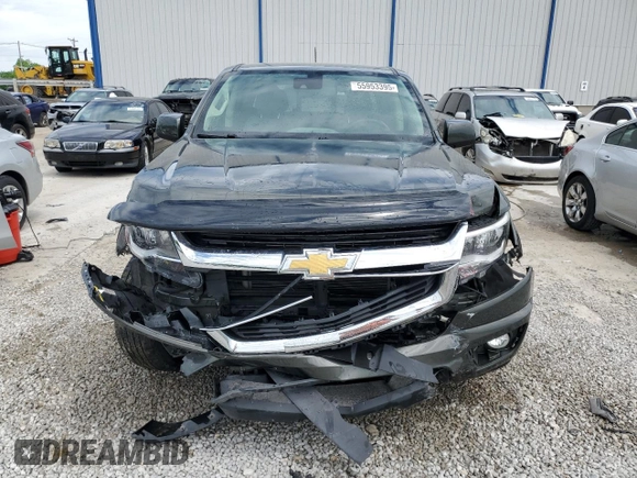 2018 Chevrolet Colorado 4WD LT with VIN 1GCGTCENXJ1117124, listed as a Copart auction lot 55953395 with 88,759 mi miles and Salvage title. Bid and sale history available at DreamBid. Image 5.