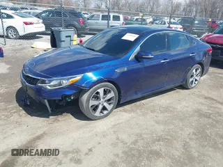 2019 Kia Optima LX with VIN 5XXGT4L30KG283410, listed as a IAAI auction lot 41899185 with 100,189 mi miles and . Bid and sale history available at carsss.com. Image 2.