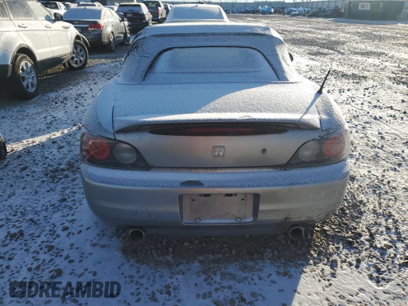 2000 Honda S2000 z VIN JHMAP114XYT005335, wystawiony jako Copart lot #44840025 z przebiegiem 128 845 mil mil oraz Czysty tytuł • Clean title. Historia ofert i sprzedaży dostępna na DreamBid. Obrazek 6.