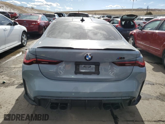 2021 BMW M4 Competition with VIN WBS33AZ09MCG46120, listed as a Copart auction lot 40502493 with 0 mi miles. Bid and sale history available at carsss.com. Image 6.