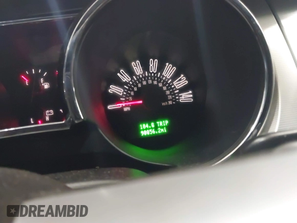 2007 Ford Mustang GT Deluxe with VIN 1ZVHT82H275199493, listed as a IAAI auction lot 41637746 with 98,856 mi miles. Bid and sale history available at carsss.com. Image 14.