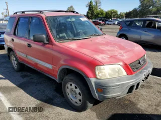 2001 Honda CR-V LX with VIN JHLRD284X1C006289, listed as a Copart auction lot 71057054 with 231,149 mi miles and Salvage Title. Bid and sale history available at carsss.com. Image 4.