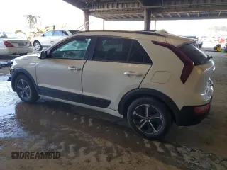 2023 Kia Niro EX with VIN KNDCR3LEXP5046699, listed as a Copart auction lot 49425355 with 26,074 mi miles and Salvage Title. Bid and sale history available at carsss.com. Image 2.