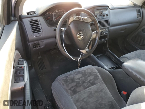 2003 Honda Pilot EX with VIN 2HKYF18493H516086, listed as a Copart auction lot 86204864 with Not Provided miles and Salvage Title. Bid and sale history available at DreamBid. Image 8.