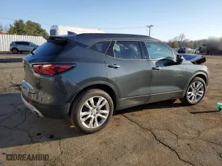 2019 Chevrolet Blazer with VIN 3GNKBHRS9KS589803, listed as a Copart auction lot 49777975 with 55,221 mi miles and Salvage Title. Bid and sale history available at carsss.com. Image 3.