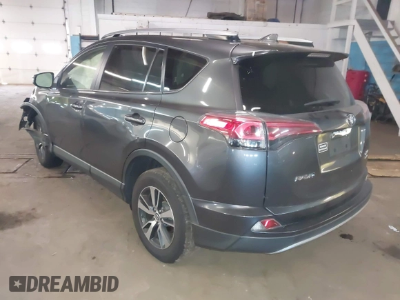2018 Toyota RAV4 XLE with VIN JTMRFREV8JJ208377, listed as a IAAI auction lot 41629369 with 160,870 mi miles. Bid and sale history available at carsss.com. Image 3.