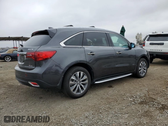 2014 Acura MDX Technology с VIN 5FRYD4H45EB036067, выставлен на аукционе Copart как лот 59364315 с пробегом 143 605 миль миль и Списание • Salvage title. История ставок и продаж доступна на DreamBid. Изображение 3.