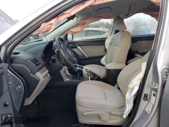 2015 Subaru Forester 2.5i with VIN JF2SJAAC4FG440180, listed as a Copart auction lot 87240754 with 81,047 mi miles and Salvage Title. Bid and sale history available at carsss.com. Image 7.