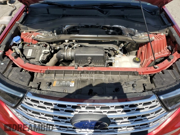 2020 Ford Explorer Limited z VIN 1FMSK7FH1LGA82062, wystawiony jako Copart lot #58261415 z przebiegiem 45 282 mil mil oraz Szkoda całkowita • Salvage title. Historia ofert i sprzedaży dostępna na DreamBid. Obrazek 11.