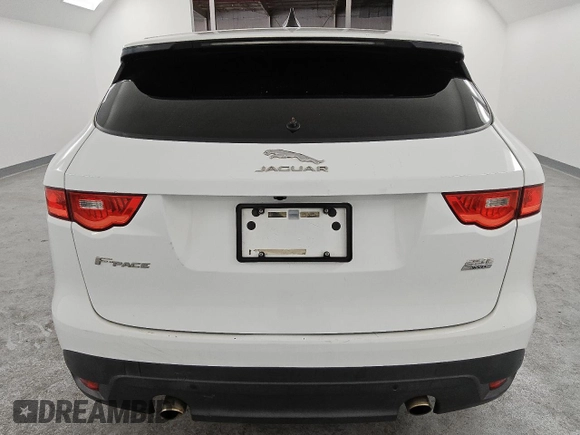2020 Jaguar F-Pace 25t with VIN SADCS2FXXLA644566, listed as a Copart auction lot 49506525 with 80,763 mi miles and Salvage Title. Bid and sale history available at DreamBid. Image 6.