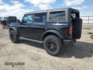 2022 Ford Bronco z VIN 1FMEE5DP4NLB67930, wystawiony jako Copart lot #54741955 z przebiegiem 8 087 mil mil oraz Szkoda całkowita • Salvage title. Historia ofert i sprzedaży dostępna na DreamBid. Obrazek 2.