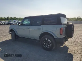 2023 Ford Bronco with VIN 1FMEE5BP0PLC06549, listed as a Copart auction lot 58703305 with 28,051 mi miles and Salvage title. Bid and sale history available at DreamBid. Image 2.