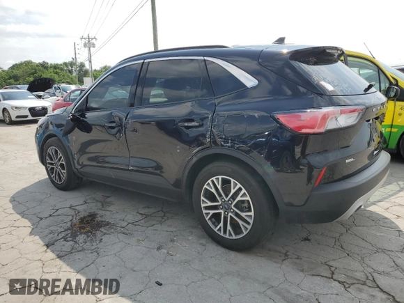2021 Ford Escape SEL with VIN 1FMCU0H66MUA70235, listed as a Copart auction lot 56652395 with 48,766 mi miles and Salvage title. Bid and sale history available at DreamBid. Image 2.