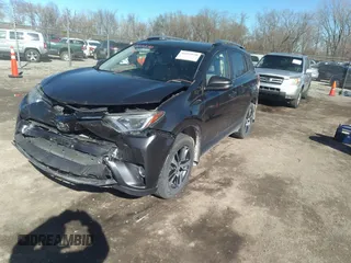 2018 Toyota RAV4 XLE with VIN JTMRFREV9JJ742276, listed as a IAAI auction lot 41855530 with 115,815 mi miles. Bid and sale history available at carsss.com. Image 2.